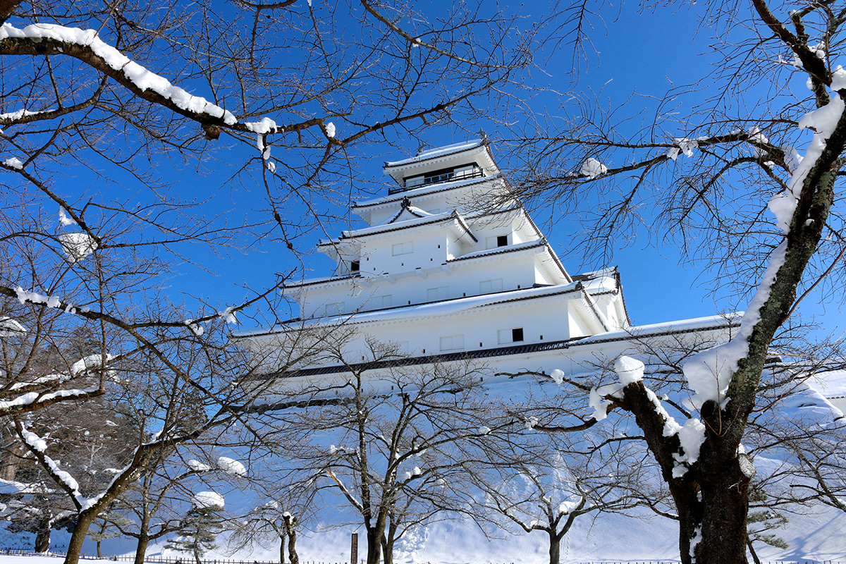 會津若松城／白鶴飛降之歷史戰亂名城 - 冬天 | 日本東北超好玩